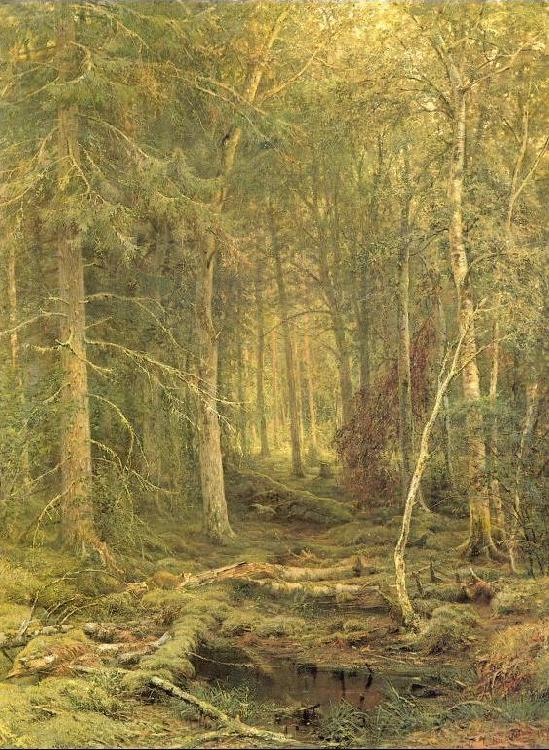 Ivan Shishkin Backwoods Germany oil painting art